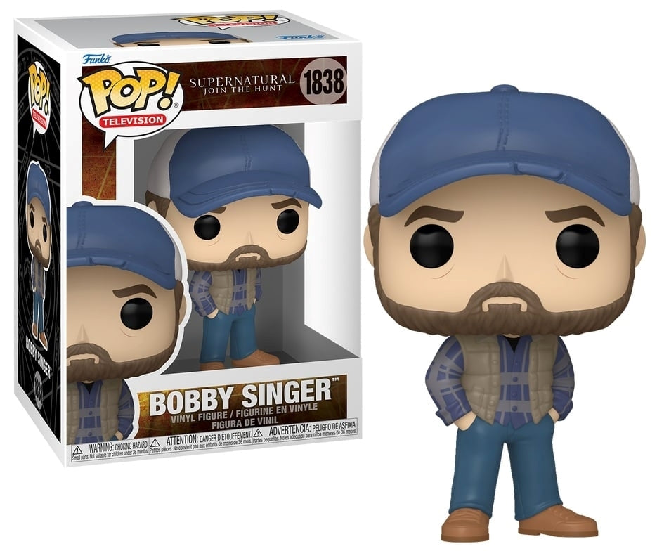 FUNKO POP Television: Supernatural - 1838 Bobby Singer 9cm Funko