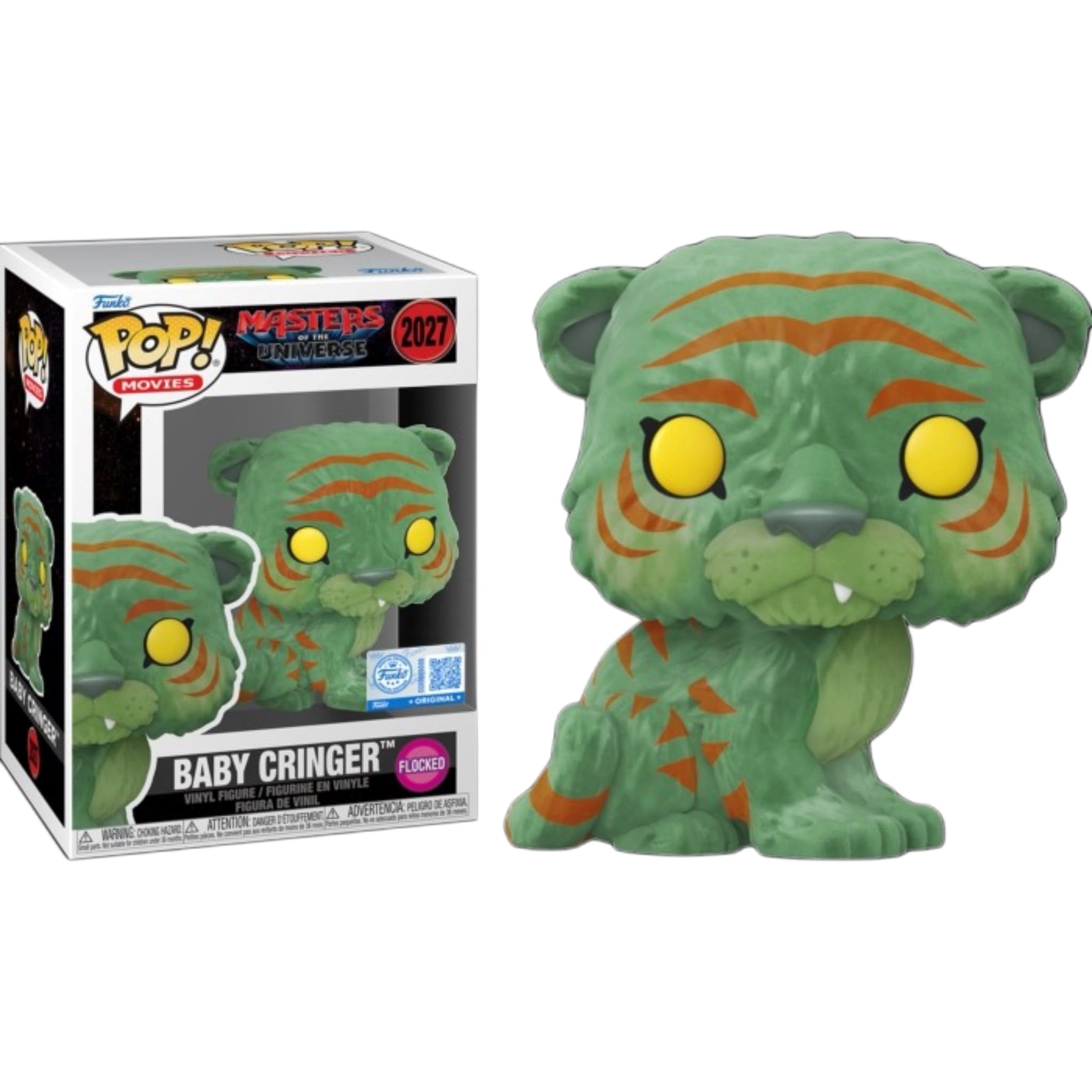FUNKO POP Movies: Masters Of The Universe - 2027 Baby Cringer (Flocked) (Exclusive) 9cm Funko