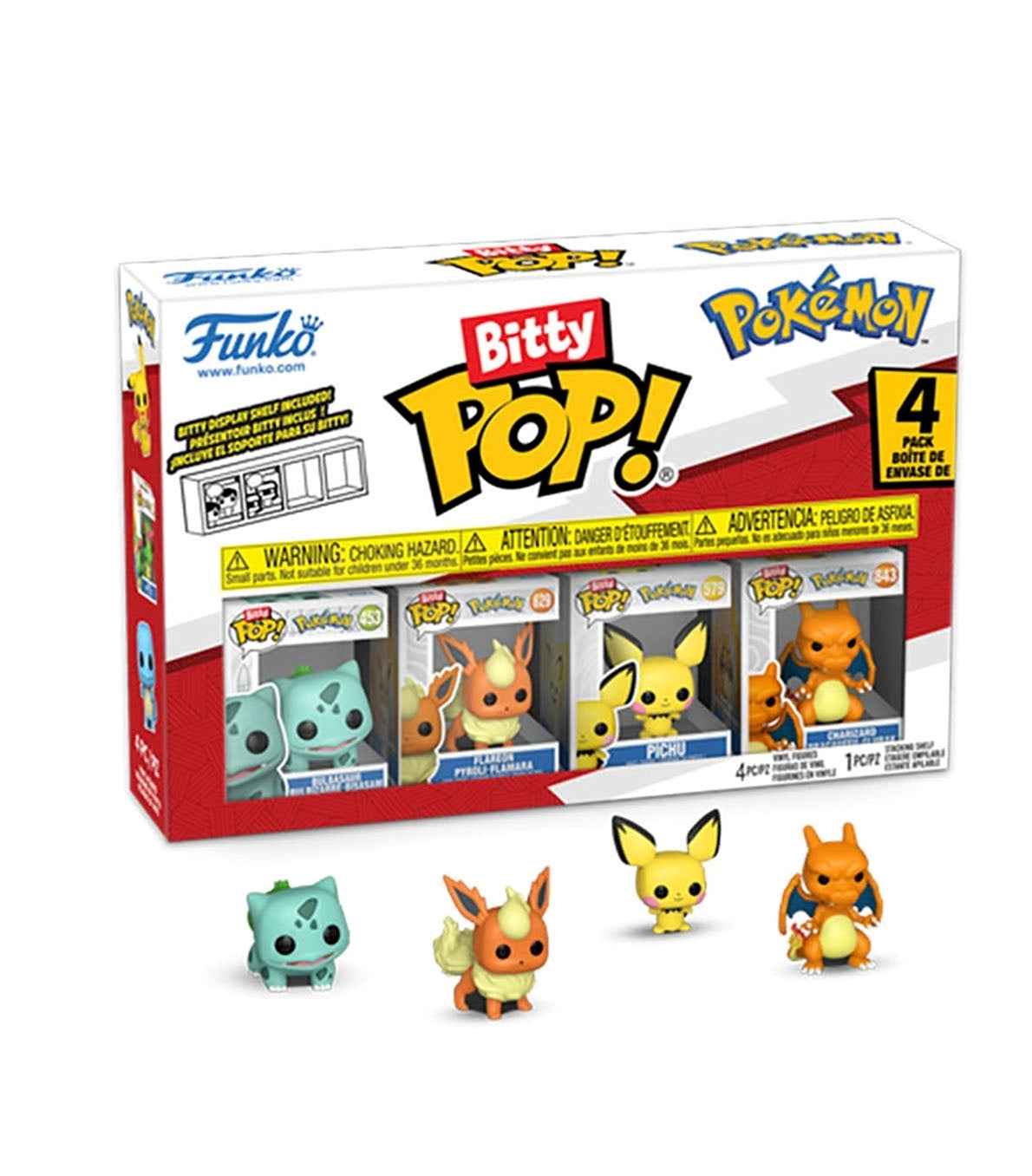 FUNKO Bitty POP 4-pack Pokemon - Bulbasaur Funko