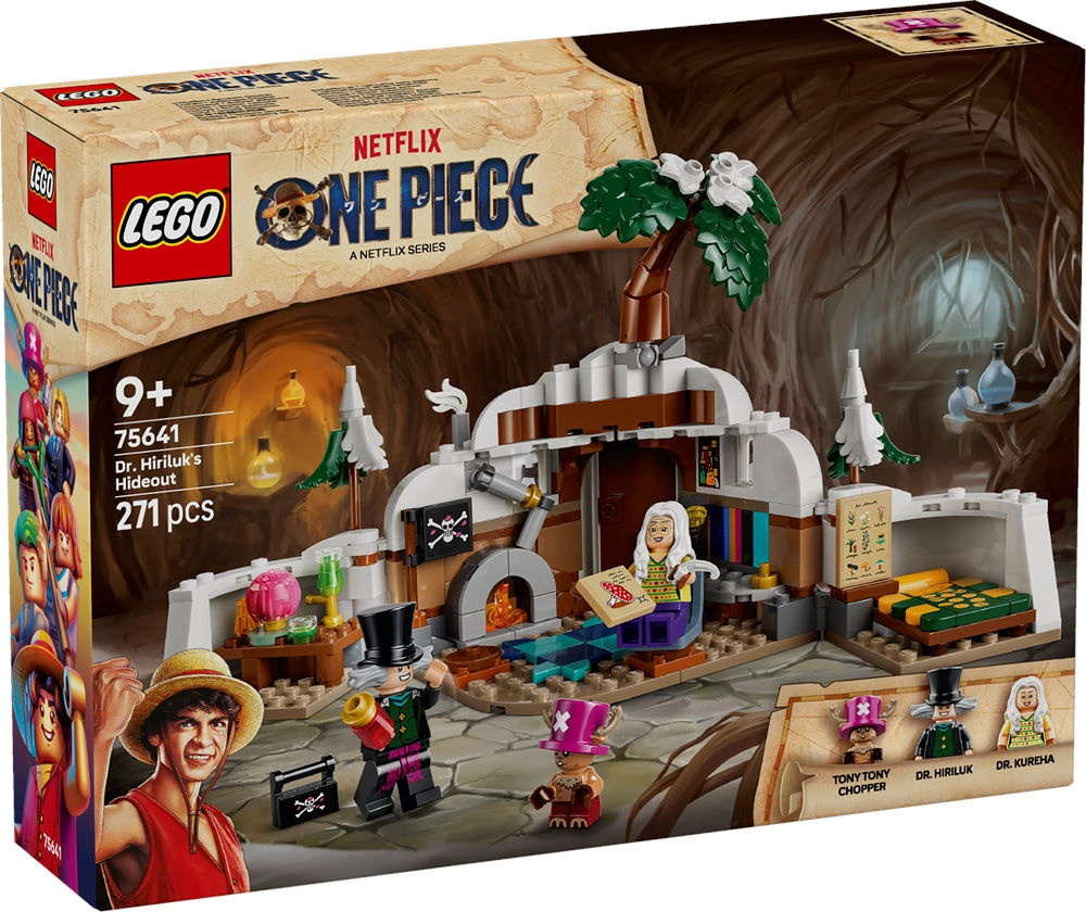 LEGO 75641 ONE PIECE - Il nascondiglio del Dottor Hillk LEGO