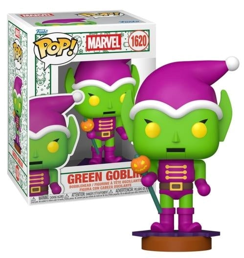 FUNKO POP Marvel: Holiday - 1620 Green Goblin (Nutcracker) 9cm Funko