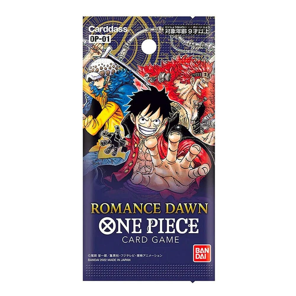 ONE PIECE CARD GAME: OP-01 Romance Dawn - Booster Pack JAP - (Prodotto da collezione) TCG JP