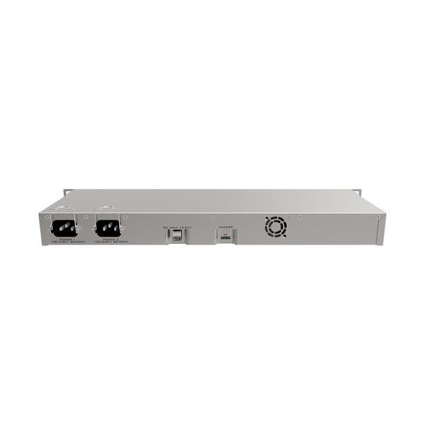 Mikrotik RB1100AHx4 Dude Edition router cablato Collegamento ethernet LAN Argento - Disponibile in 6-7 giorni lavorativi