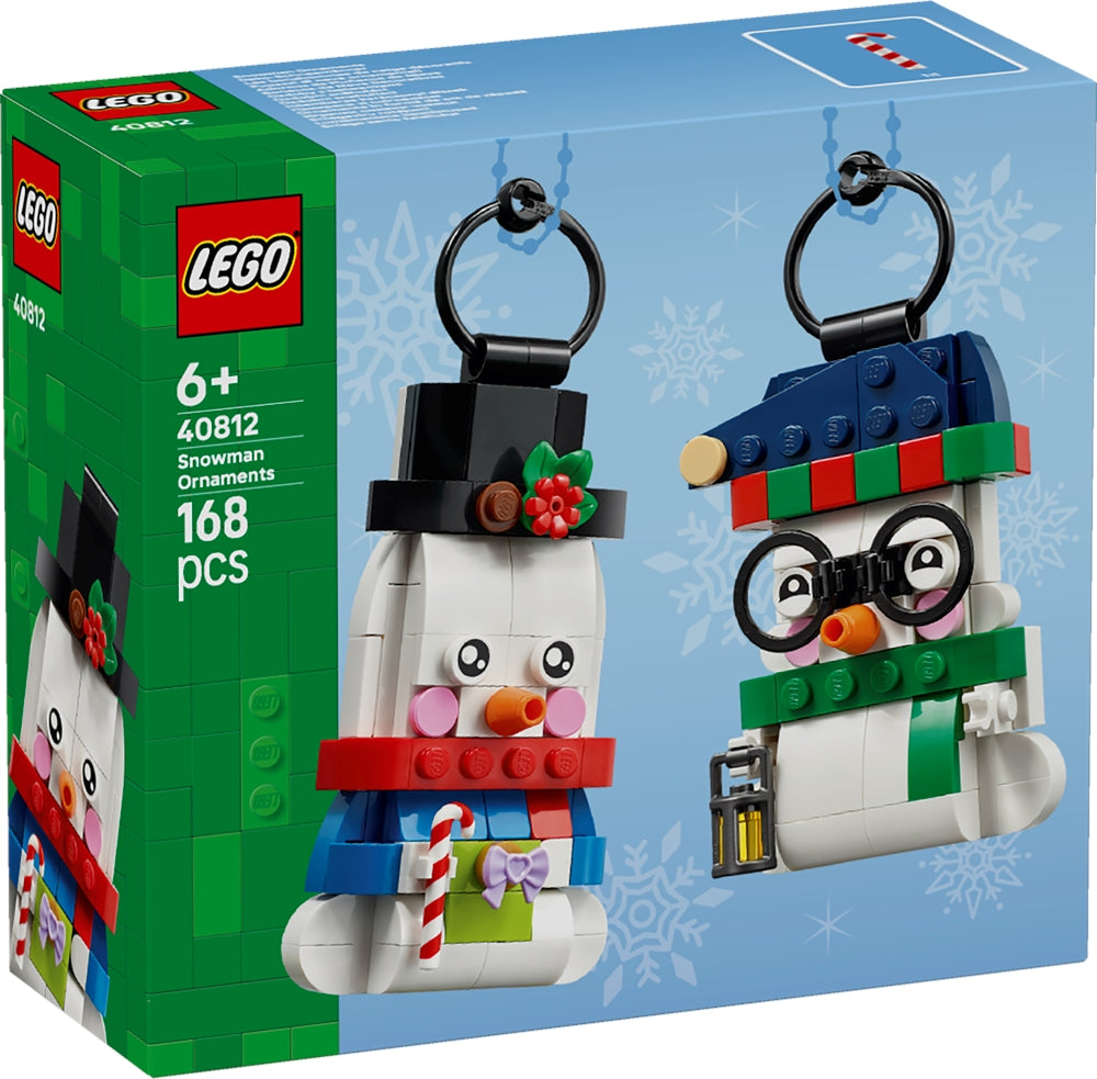 LEGO 40812 SEASONS & OCCASIONS - Pupazzi di neve ornamentali LEGO