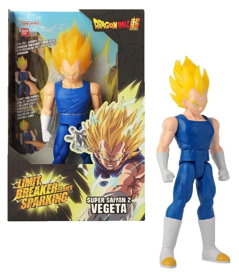 BANDAI RED Dragon Ball: Limit Breaker Sparking - Vegeta Super Sayan 2 30cm Bandai Red
