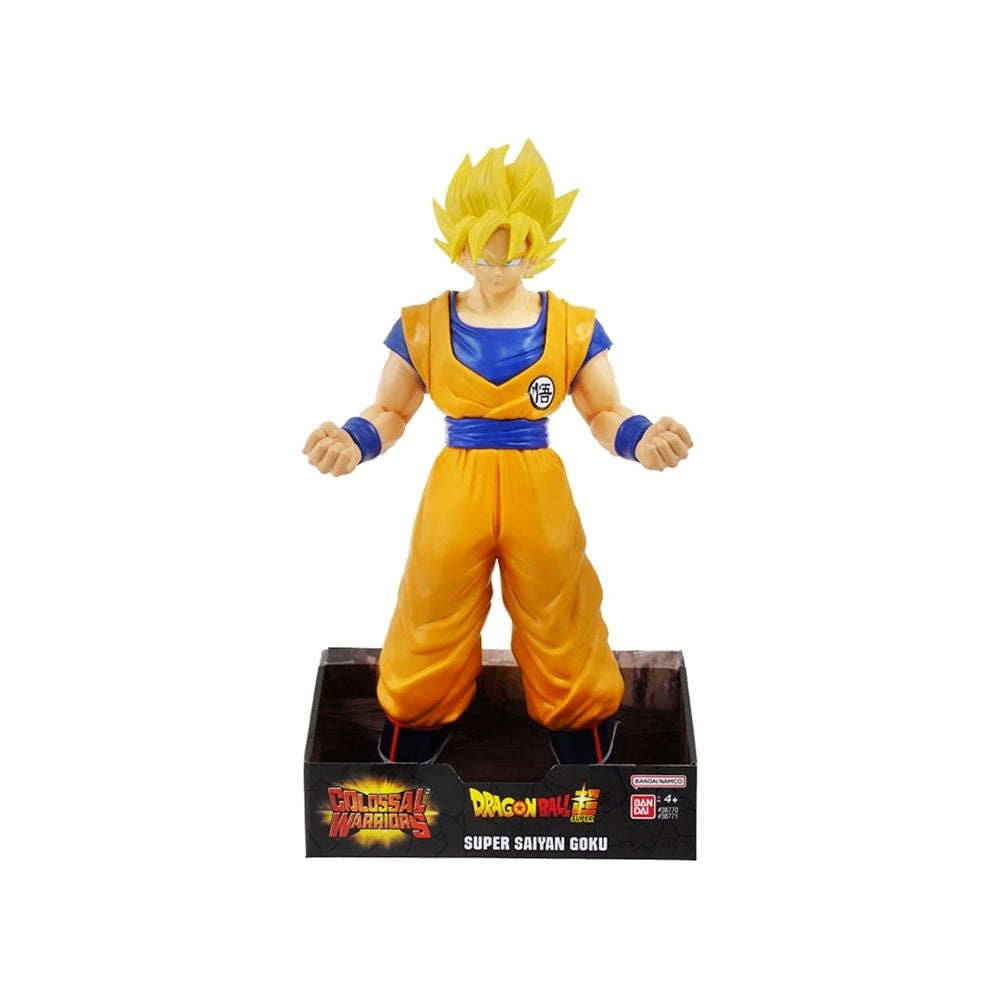 BANDAI RED Dragon Ball: Colossal Warriors - Super Saiyan Goku 40cm Bandai Red