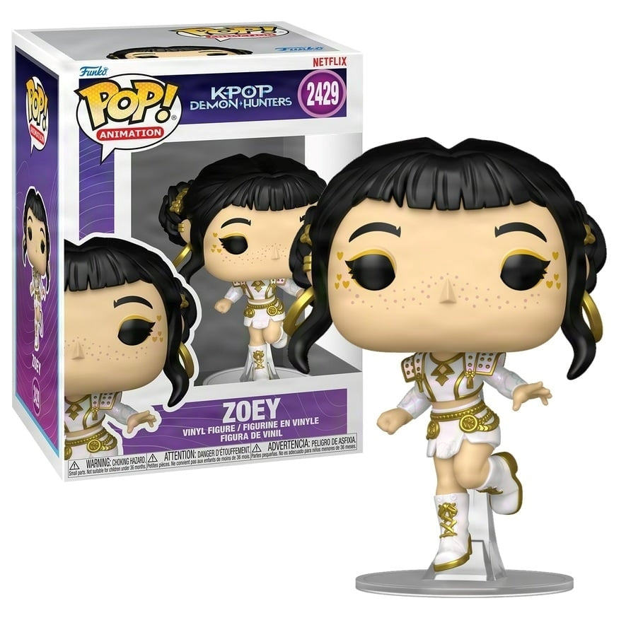 FUNKO POP Animation: Kpop Demon Hunters - 2429 Zoey 9cm Funko