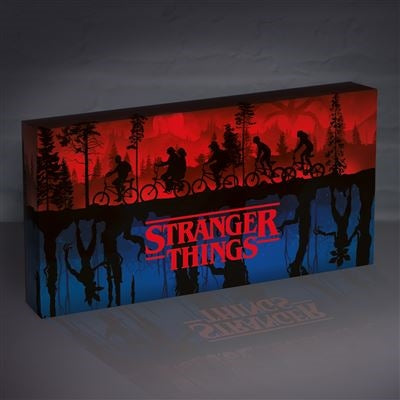 PYRAMID - STRANGER THINGS (2 WORLDS) LETTERBOX LIGHT UP CANVAS Pyramid