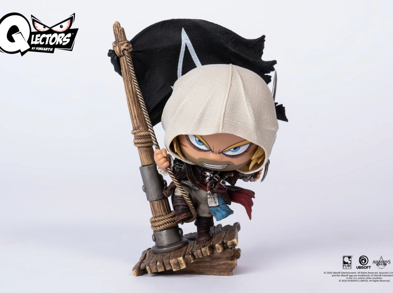 114354 - Assassin’s Creed Black Flag Resynced Edward Kenway Qlectors Figure GED