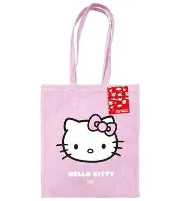 PYRAMID HELLO KITTY BOW LIGHT PINK TOTE BAG Pyramid