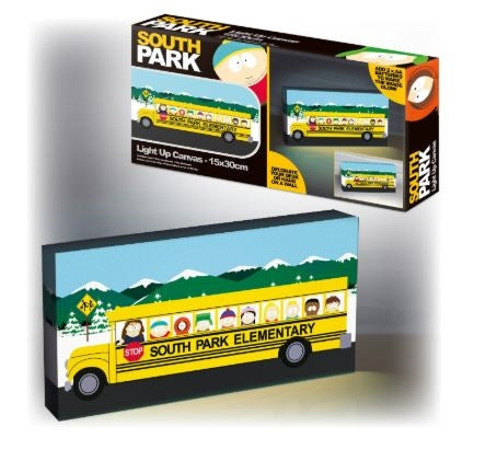 PYRAMID SOUTH PARK (SCHOOL BUS) LETTERBOX LIGHT UP CANVAS Pyramid