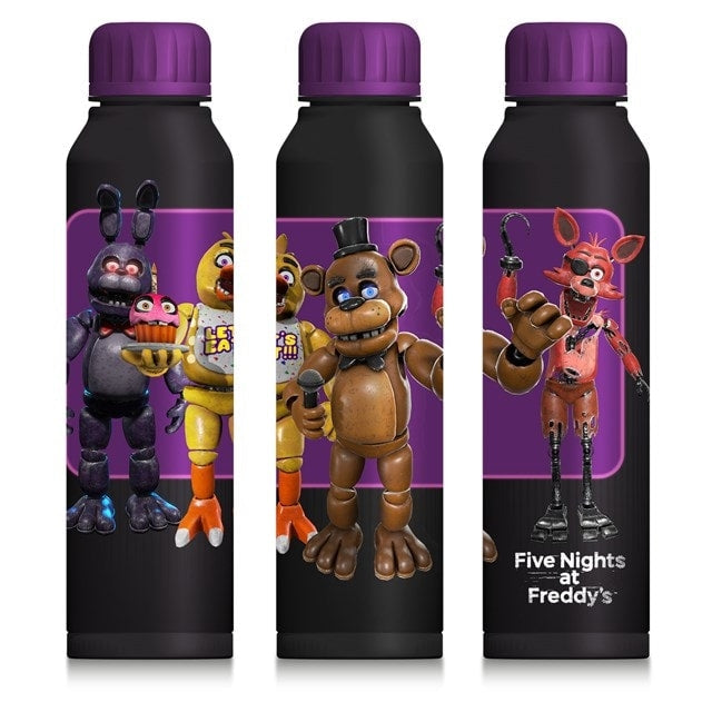 PYRAMID FIVE NIGHTS AT FREDDY'S (CHARACTERS) SLIM METAL DRINKS BOTTLE Pyramid