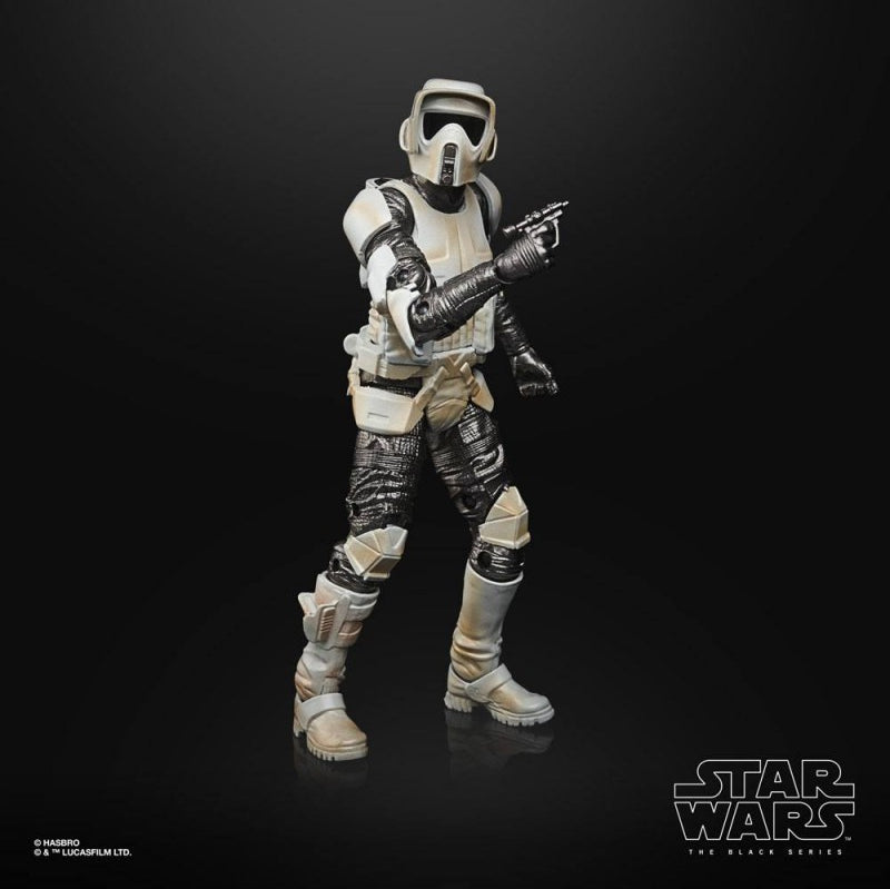 HASBRO STAR WARS: THE MANDALORIAN - BLACK SERIES - CARBONIZED SCOUT TROOPER 15 CM - Disponibile in 2/3 giorni lavorativi