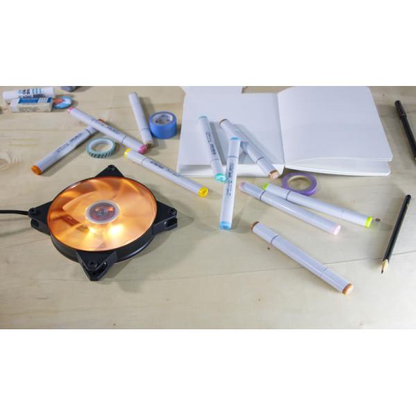 MasterFan Pro 140 Air Pressure RGB PACK- ventola 140mm LED- 500 ~ 800 RPM- 3in1 con controller RGB - Disponibile in 3-4 giorni lavorativi