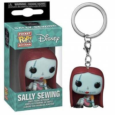 FUNKO POP Keychain Disney: The Nightmare Before Christmas - Sally Sewing Funko