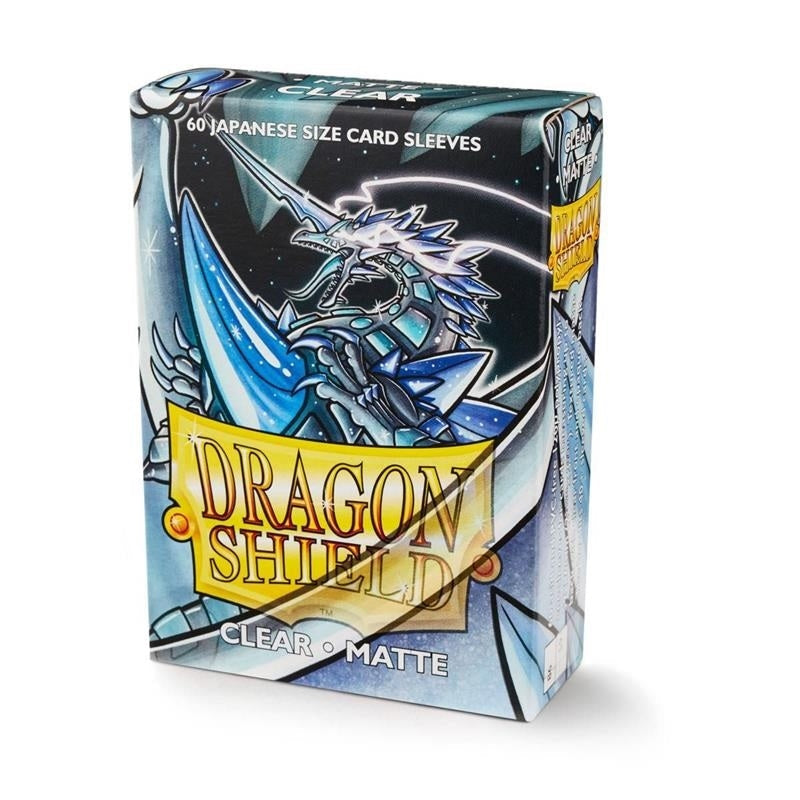 DRAGON SHIELD Small Sleeves - Japanese Matte Clear (60 Sleeves) Dragon Shield