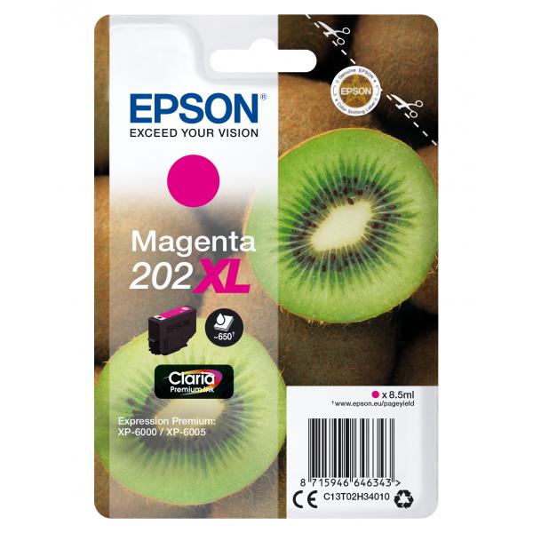 EPSON 202 XL CARTUCCIA INK 8.5 ML MAGENTA - Disponibile in 3-4 giorni lavorativi Epson