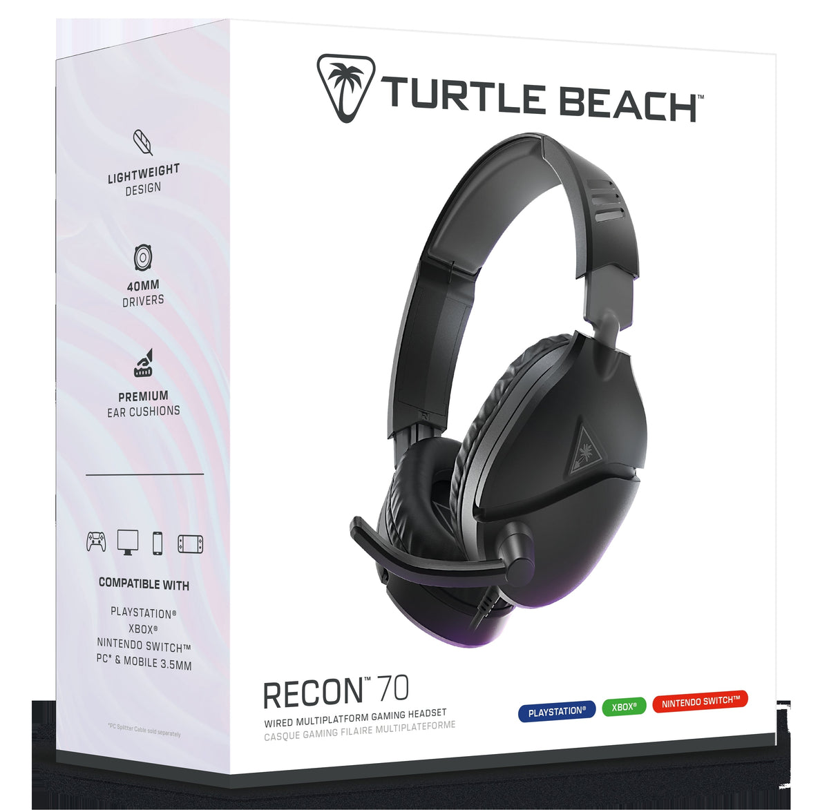 TURTLE BEACH cuffie gaming Ear Force Recon 70P Black Turtle Beach