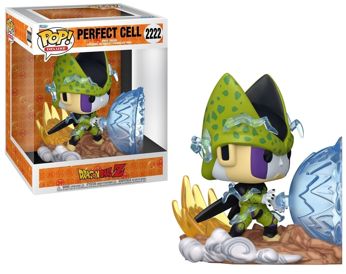 FUNKO POP Deluxe Animation: Dragon Ball Z - 2222 Perfect Cell (Vs Gohan) REPRINT 09/26 Funko