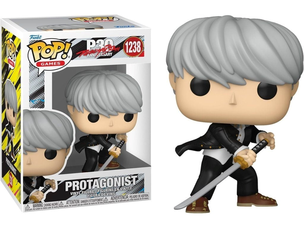 FUNKO POP Games: Persona 4 Golden - Protagonist 9cm Funko