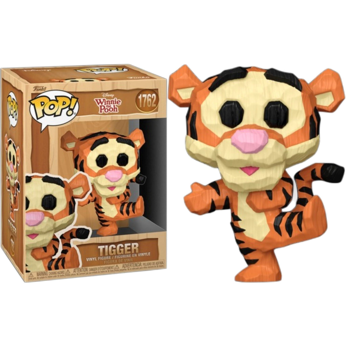 FUNKO POP Disney: Winnie The Pooh - 1762 Tigger (Whittled) 9cm Funko