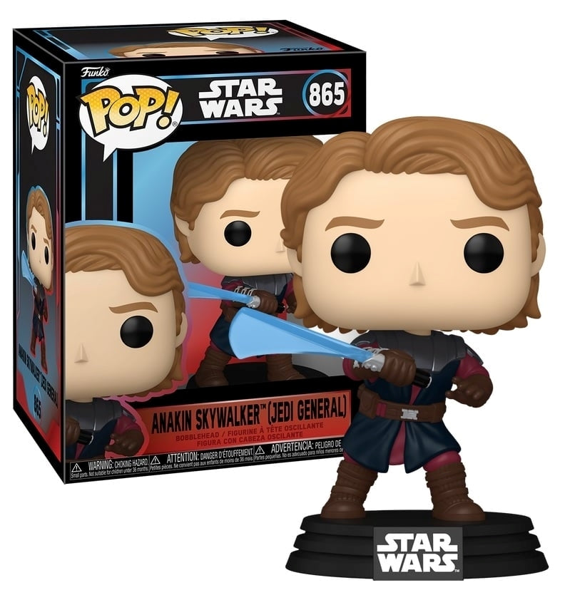 FUNKO POP Star Wars - 865 Anakin Skywalker (Jedi General) 9cm Funko