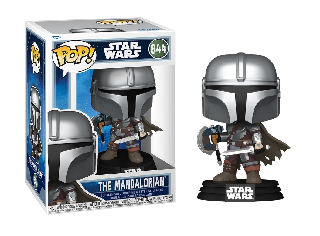 FUNKO POP Star Wars: The Mandalorian - 844 The Mandalorian Dual Wield 9cm Funko