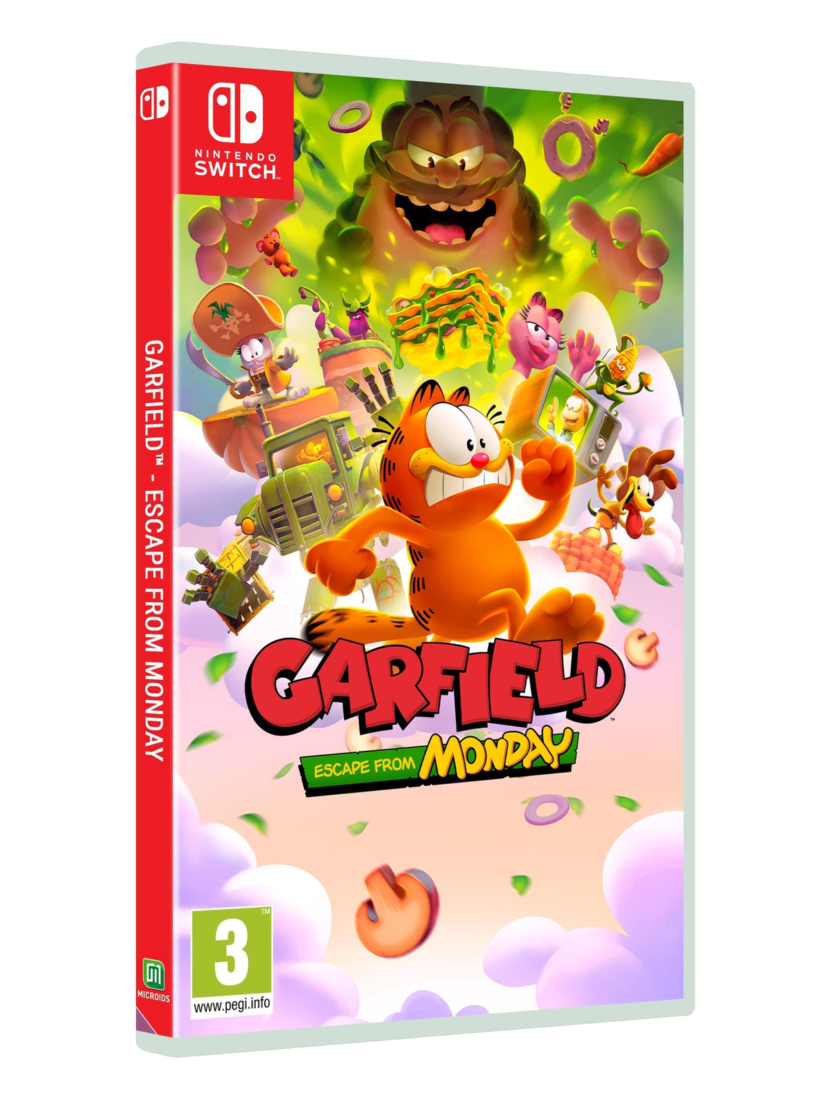 Garfield - Escape From Monday Plaion