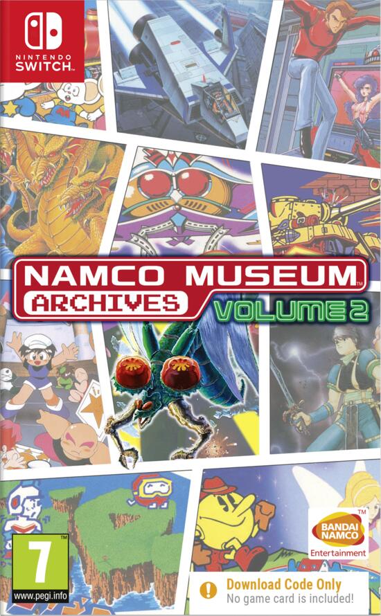 Switch NAMCO MUSEUM ARCHIVES Volume 2 (solo codice) - Disponibile in 2/3 giorni lavorativi