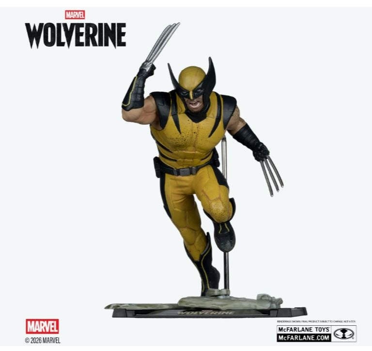 McFarlane Toys 115096 Marvel Games Collection 1:10 Wolverine The Game Figure McFarlane Toys