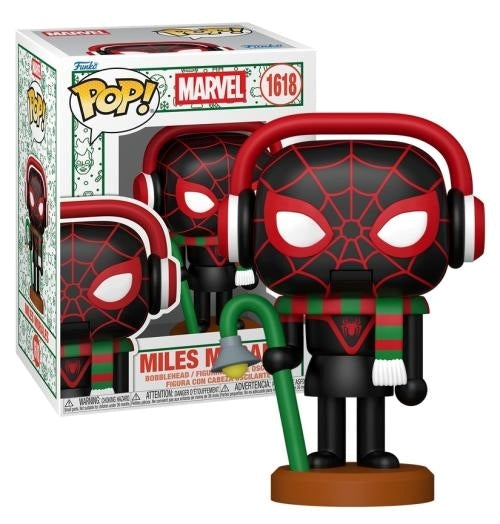 FUNKO POP Marvel: Holiday - 1618 Miles Morales (Nutcracker) 9cm Funko
