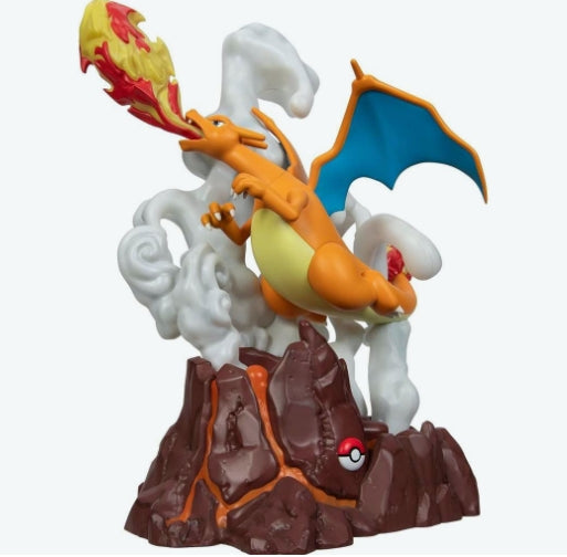 JAZWARES Select Deluxe: Pokemon - Charizard (Light FX) 33cm Jazwares