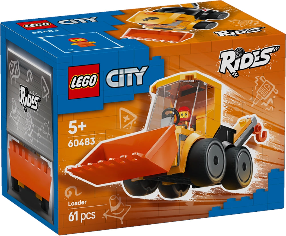LEGO 60483 CITY - Ruspa da cantiere LEGO