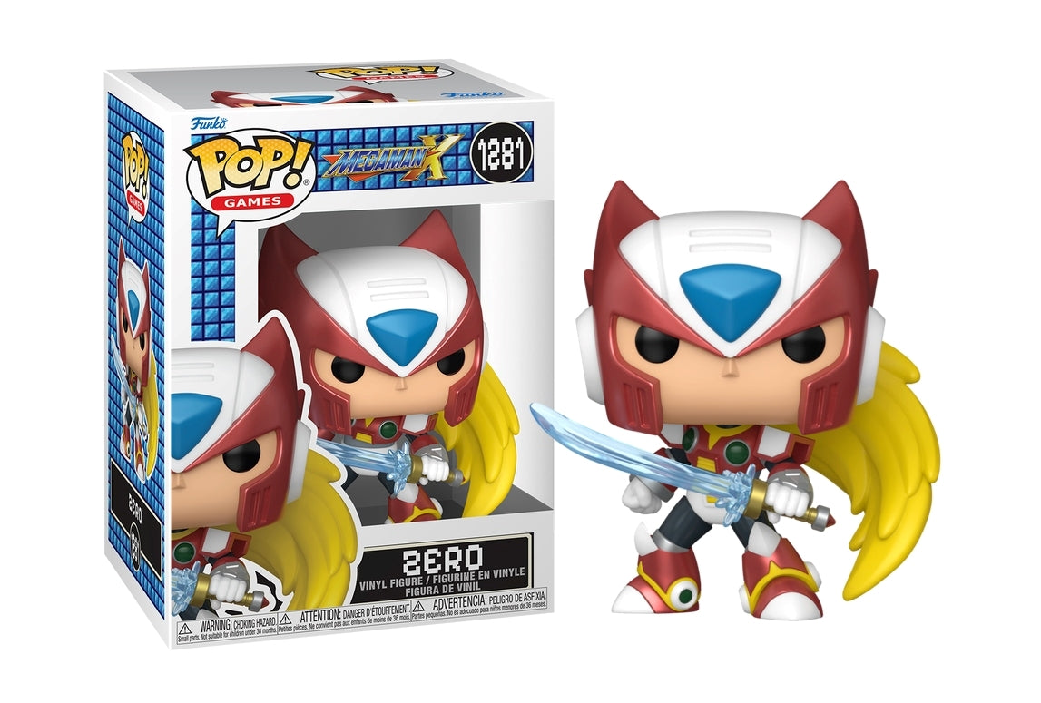 FUNKO POP Games: Megaman - 1281 Zero 9cm Funko