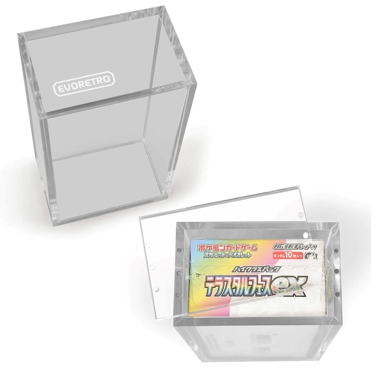 EVORETRO - Acrylic Case For Japanese High Class Pack Booster Box Evoretro