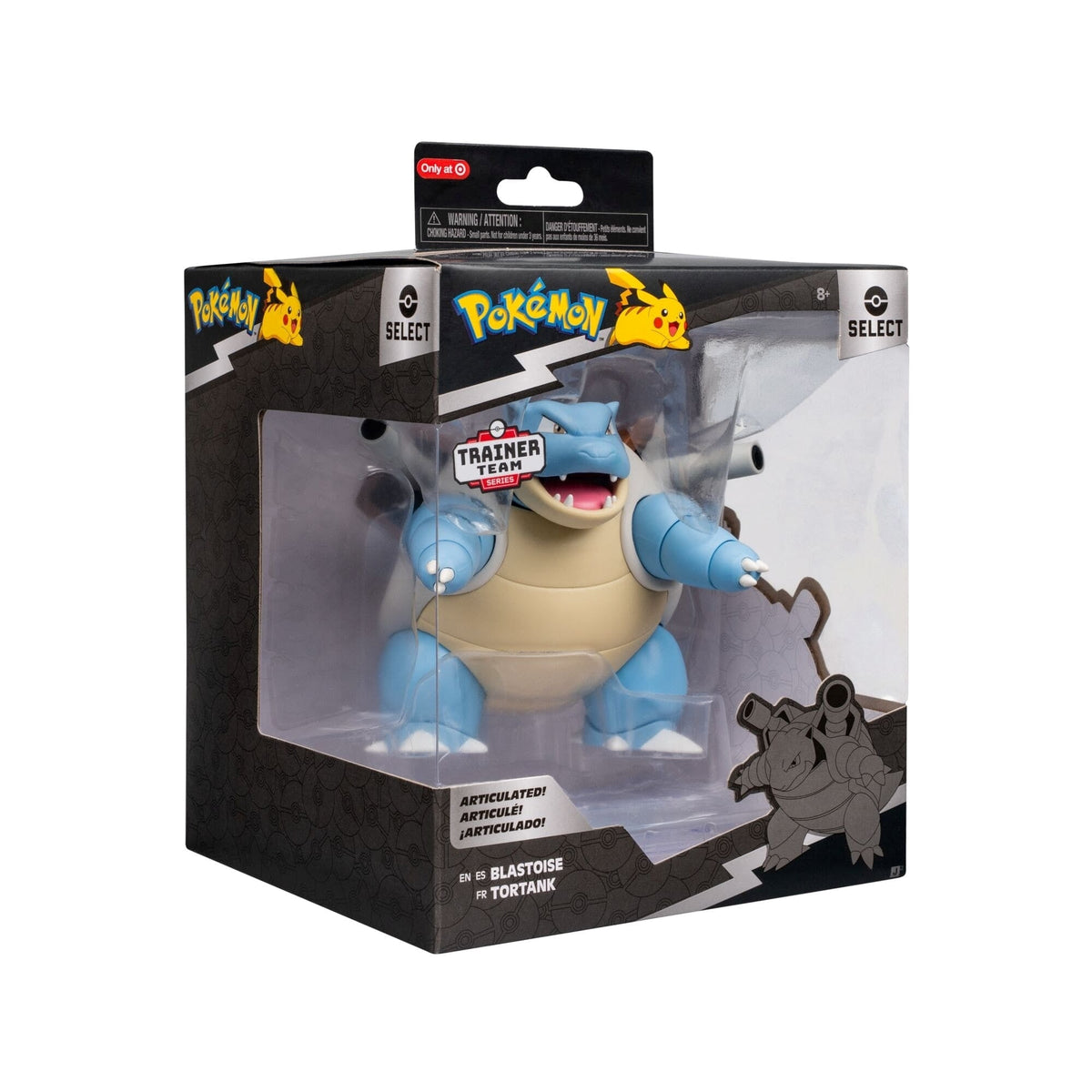 JAZWARES Select: Pokemon - Blastoise 25cm Jazwares