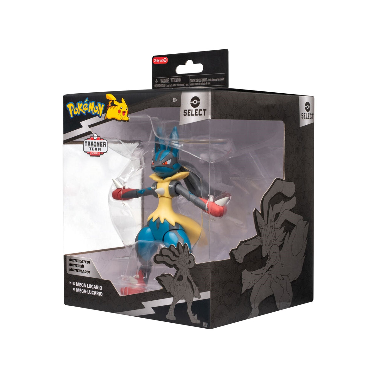 JAZWARES Select: Pokemon - Mega Lucario 25cm Jazwares