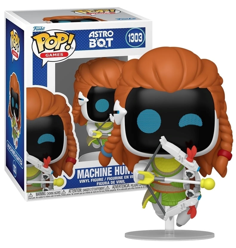 FUNKO POP Games: Astro Bot - 1303 Machine Hunter 9cm Funko