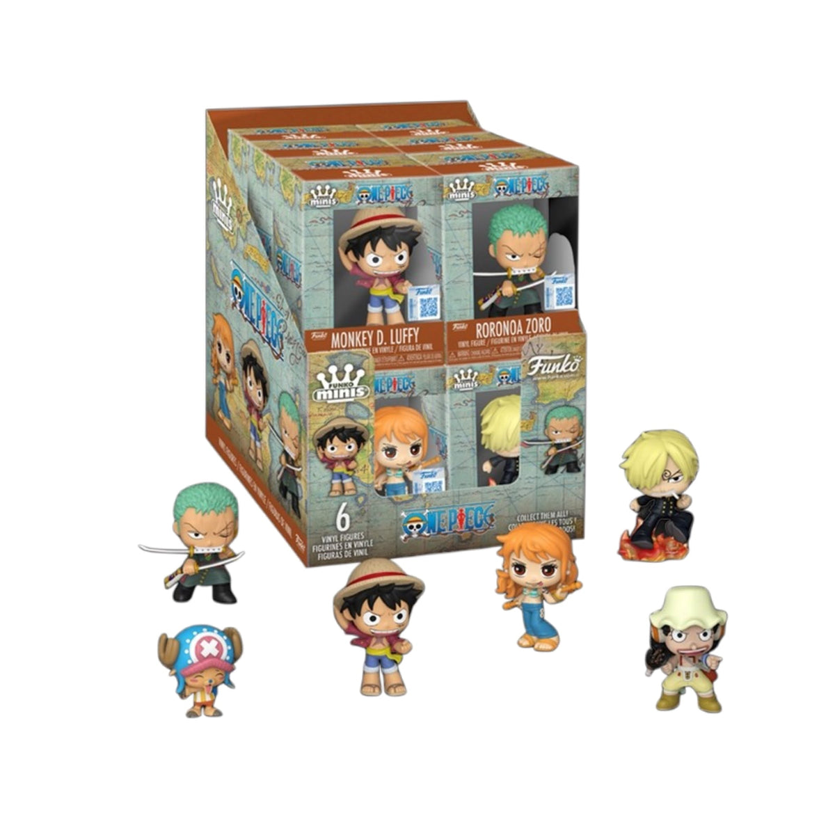 FUNKO Mystery Minis - One Piece 12pz Funko