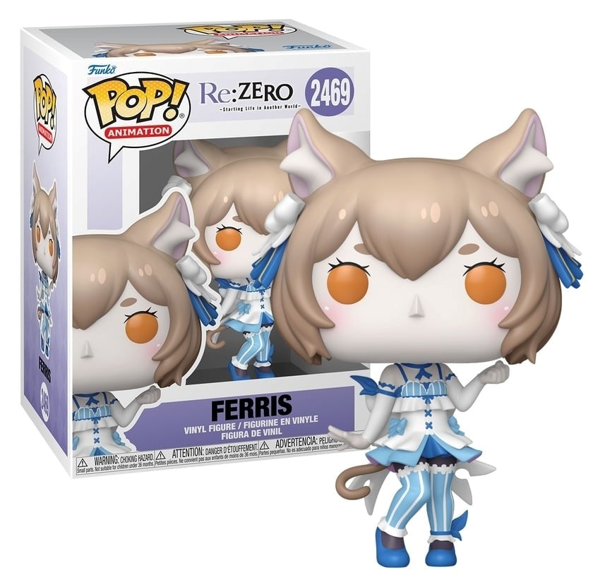FUNKO POP Animation: Re:Zero - 2469 Ferris With Chase 9cm Funko