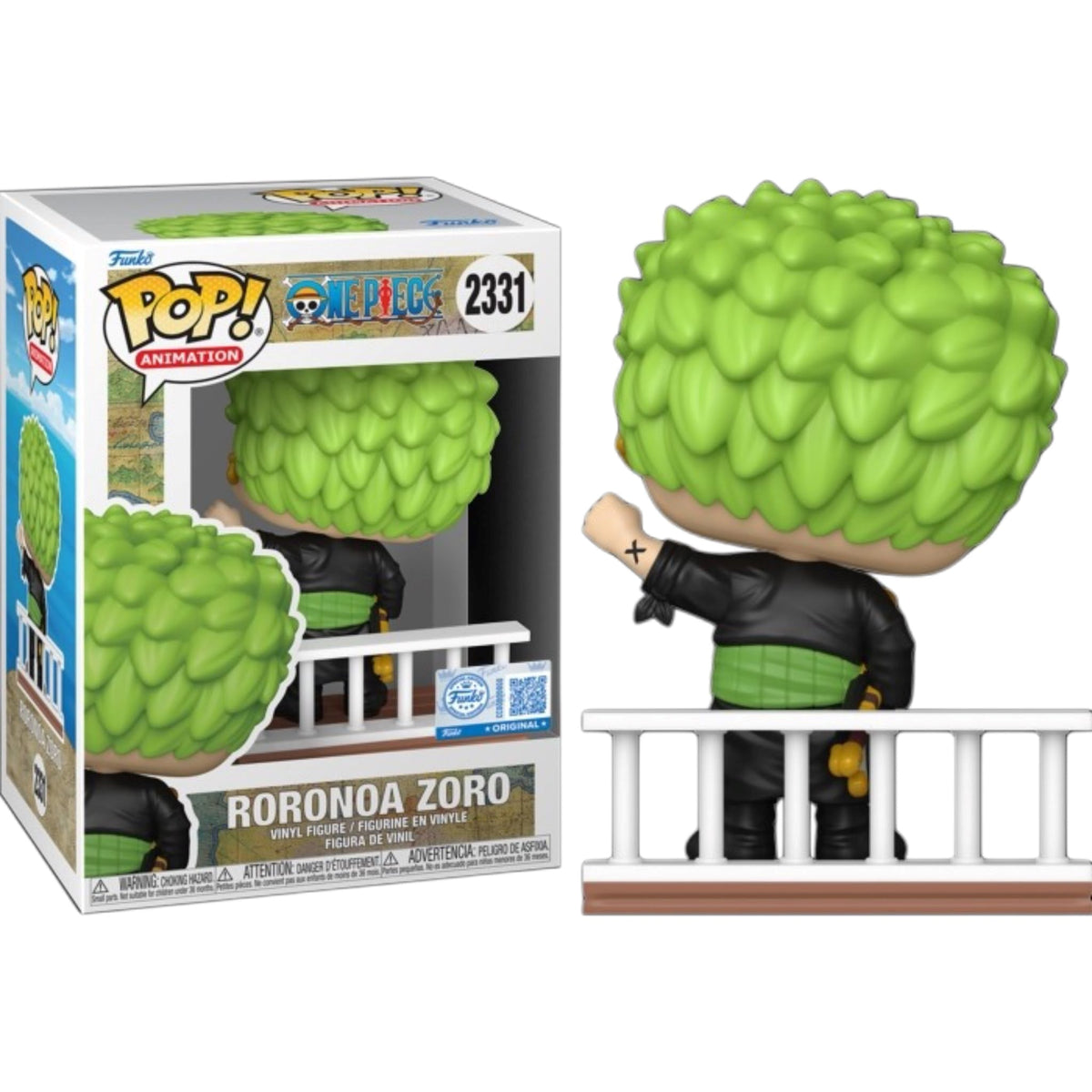 FUNKO POP Animation: One Piece - 2331 Roronoa Zoro (Exclusive) 9cm Funko
