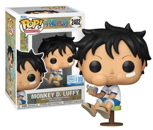 FUNKO POP Animation: One Piece - 2402 Monkey D. Luffy (Devil Fruit) (Exclusive) 9cm Funko