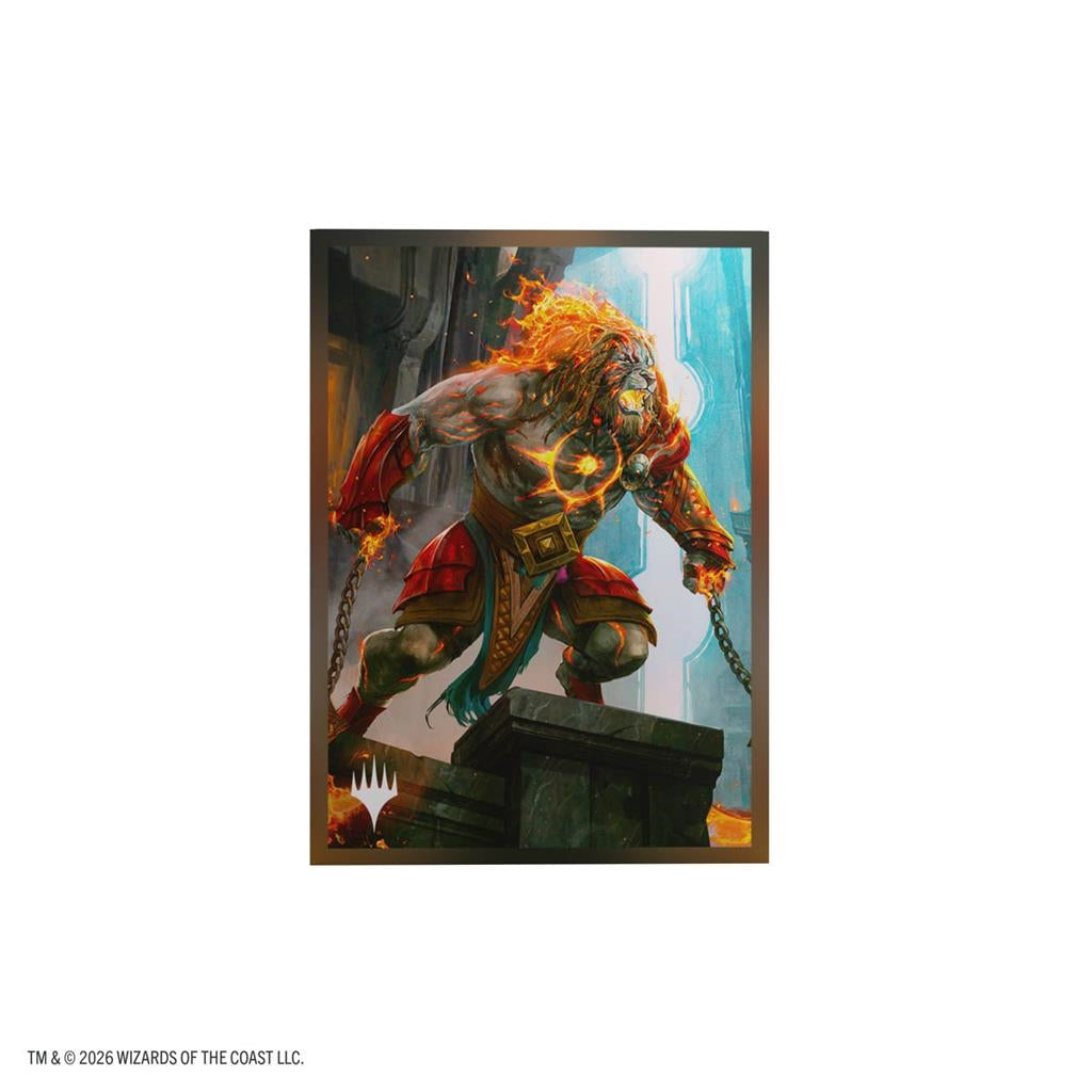 GAMEGENIC Magic: The Gathering - Reality Fracture - Premium Art Sleeves - Ajani, Path of Vengean Gamegenic