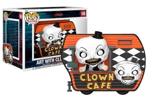 FUNKO POP Rides: Terrifier 2 - 149 Art With Clown Cafe Funko