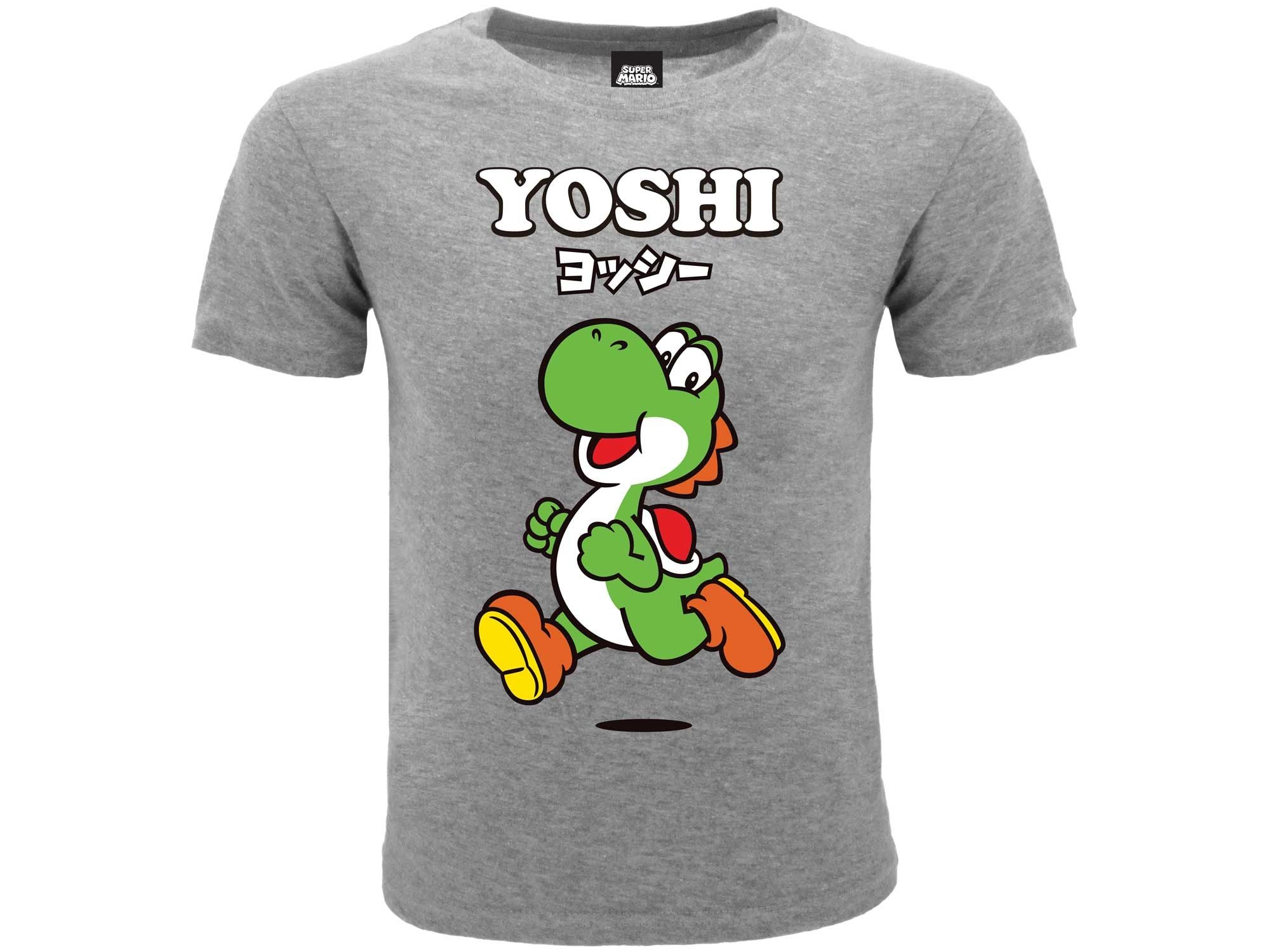 NINTENDO: SUPER MARIO YOSHI T-shirt 14/15 grigia - Disponibile in 2/3 giorni lavorativi