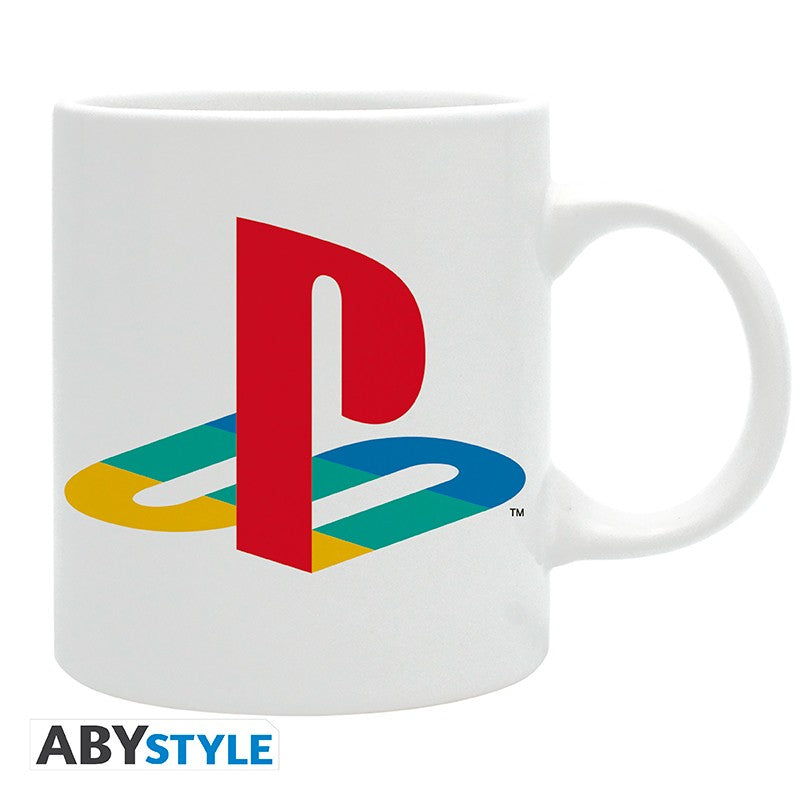 ABYSTYLE PLAYSTATION - Tazza 320 ml "Colour logo" - Disponibile in 2/3 giorni lavorativi