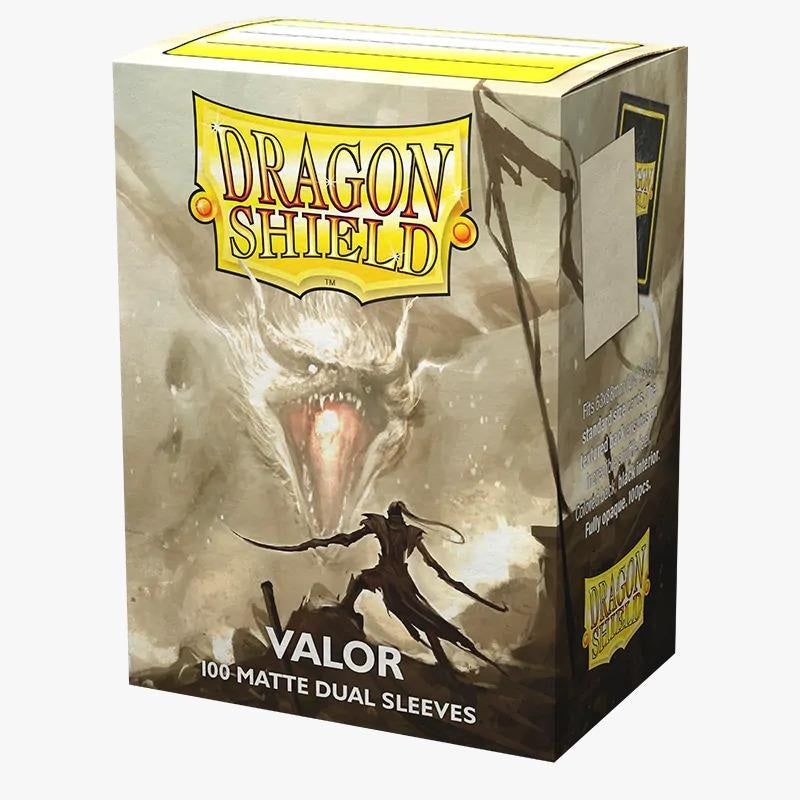 DRAGON SHIELD Dual Matte Sleeves - Valor (100 Sleeves) Dragon Shield