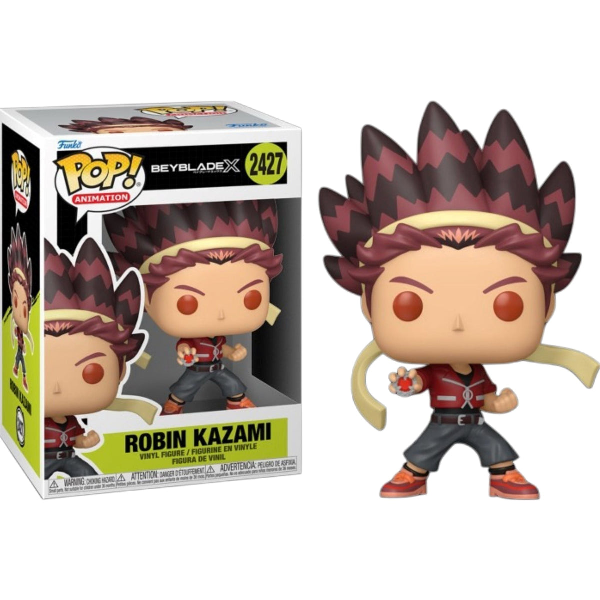 FUNKO POP Animation: Beyblade X - 2427 Robin Kazami 9cm Funko