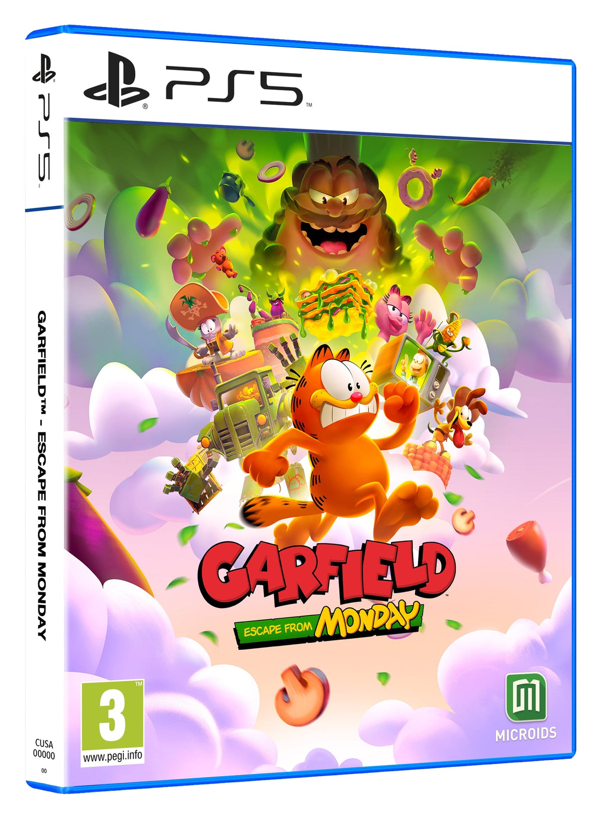 Garfield - Escape From Monday Plaion