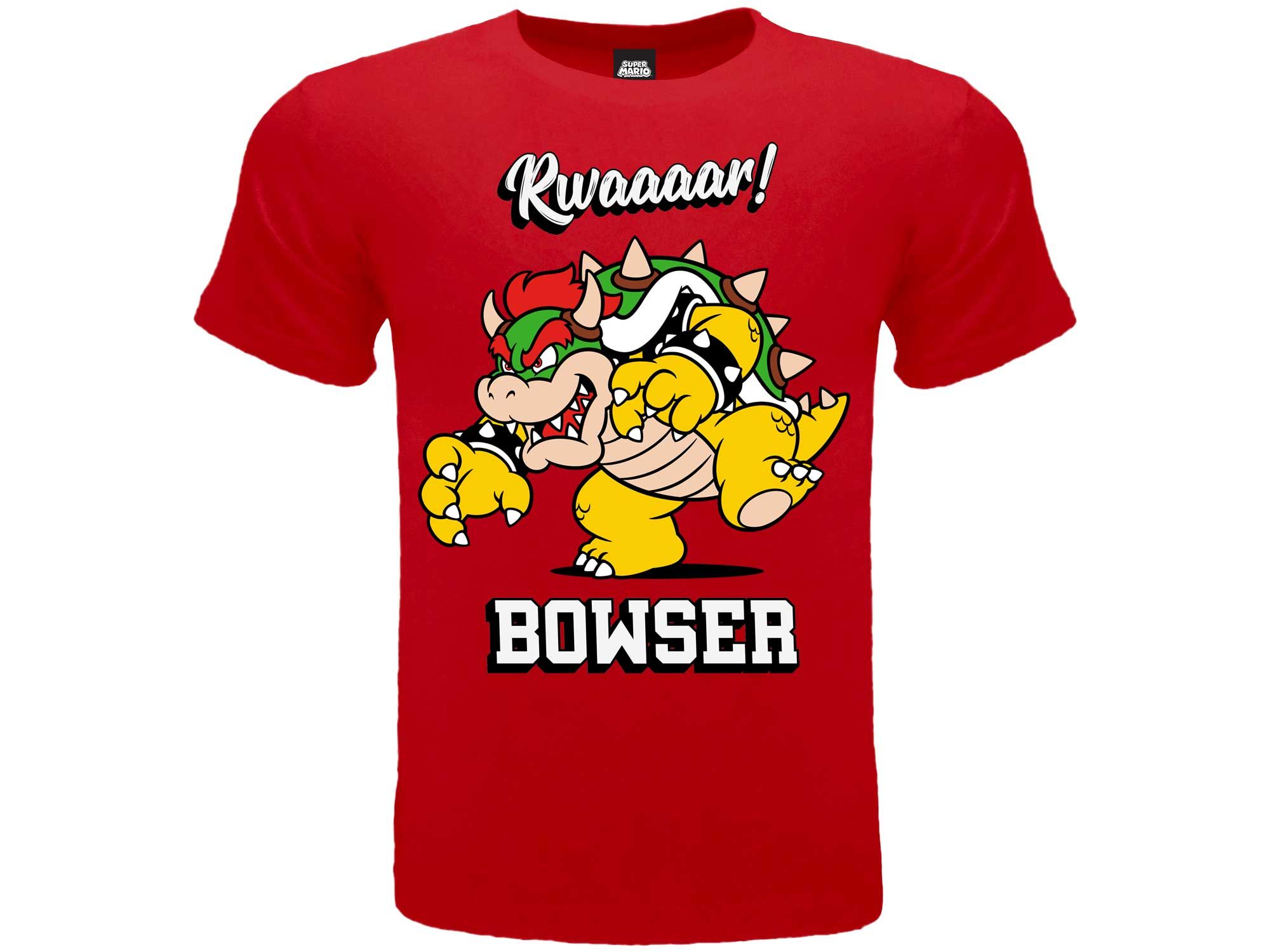 NINTENDO SUPER MARIO BOWSER T-shirt 7/8 red - Disponibile in 2/3 giorni lavorativi